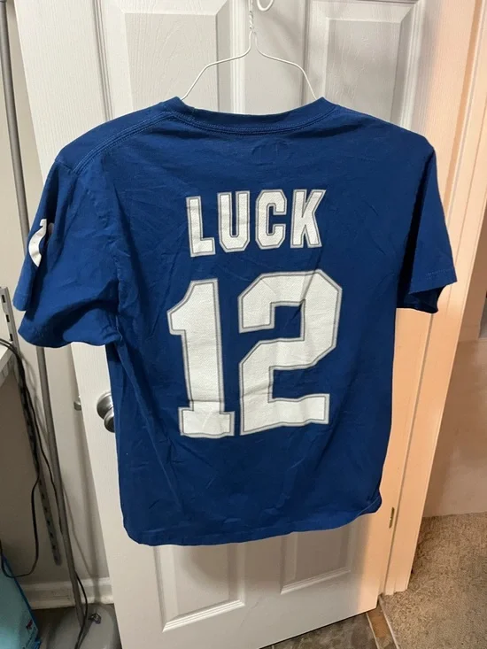 Colts Andrew Luck #12 Short-Sleeve Tee - Picture 3 of 3